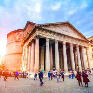 B&B vicino al Pantheon - Roma: immagine che mostra la bellezza del Pantheon, foto scattata all'alba.