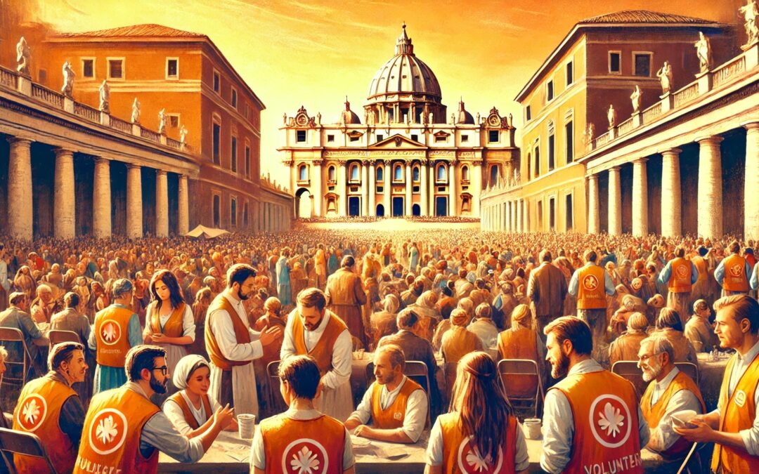 Immagine rappresentativa del Giubileo del mondo del Volontariato