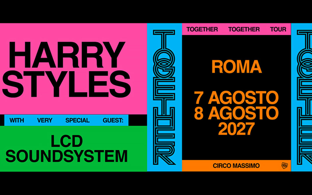 Harry Styles 2027 a Roma al Circo Massimo: locandina del concerto